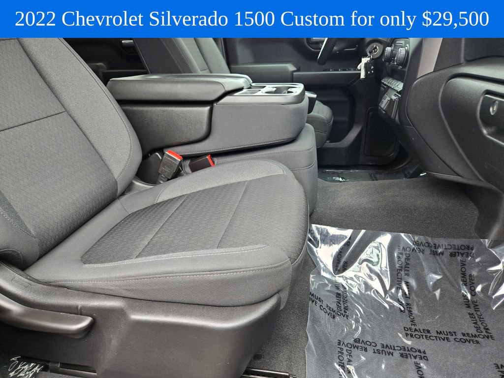 Used 2022 Chevrolet Silverado 1500 Custom w/ Safety Confidence Package AWD/4WD image 10