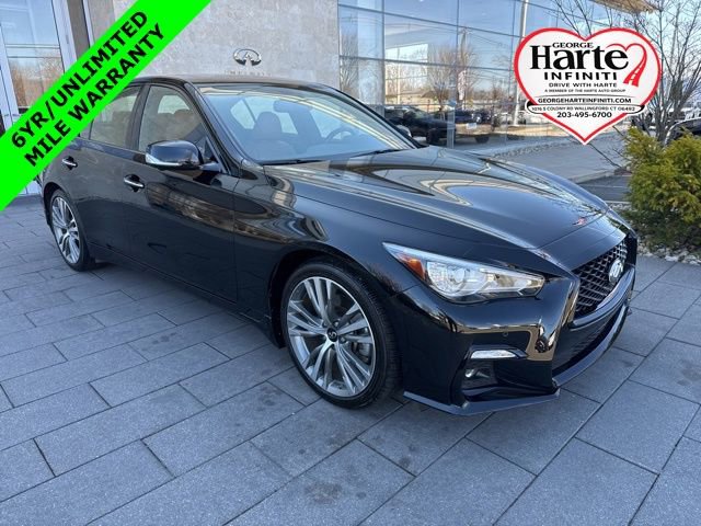 Certified 2023 INFINITI Q50 Sensory image 1