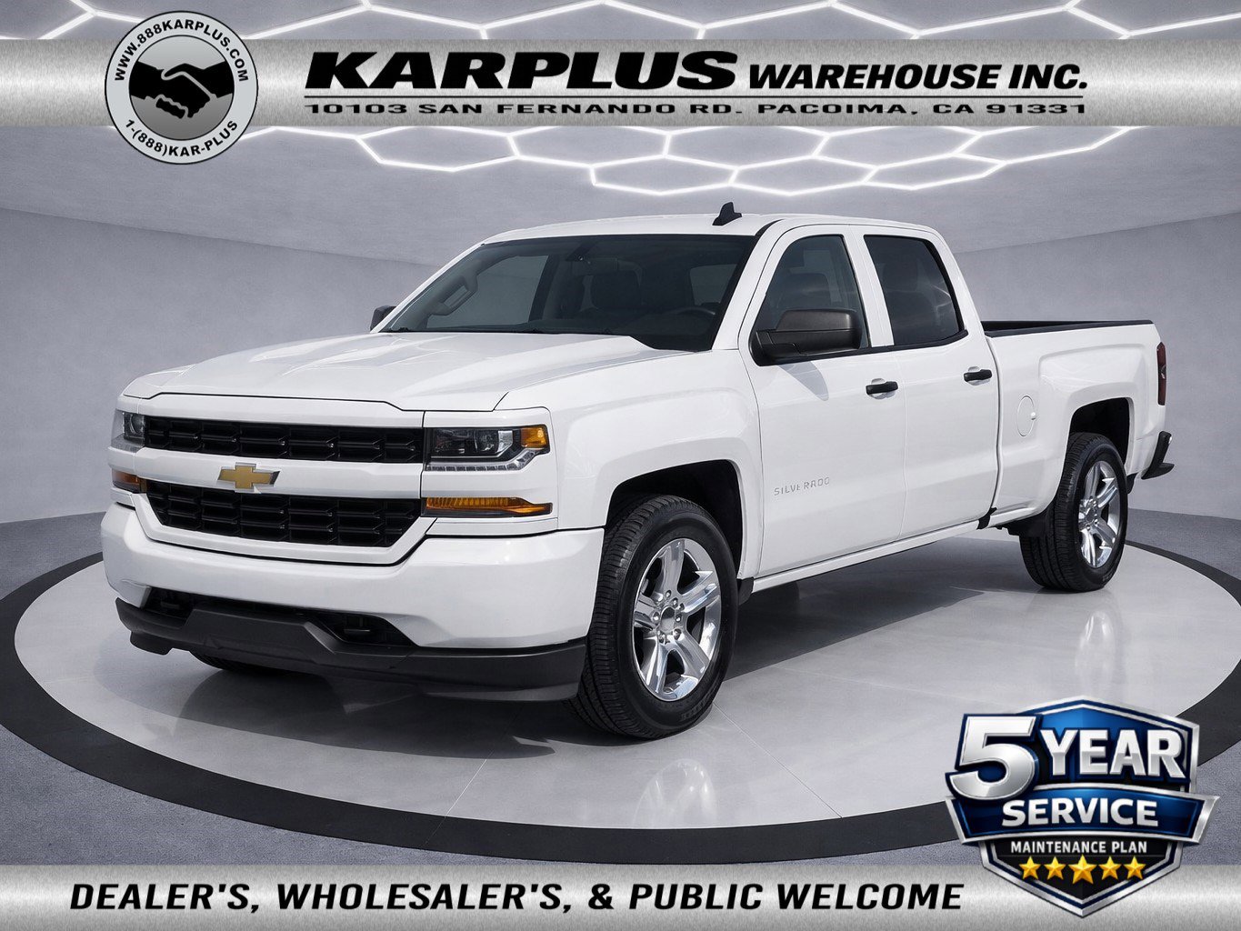 Used 2019 Chevrolet Silverado 1500 Custom w/ Custom Convenience Package image 1