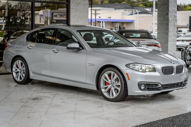 Used 2015 BMW 535i 535i - SILVER ON BLACK - NAV - image 4
