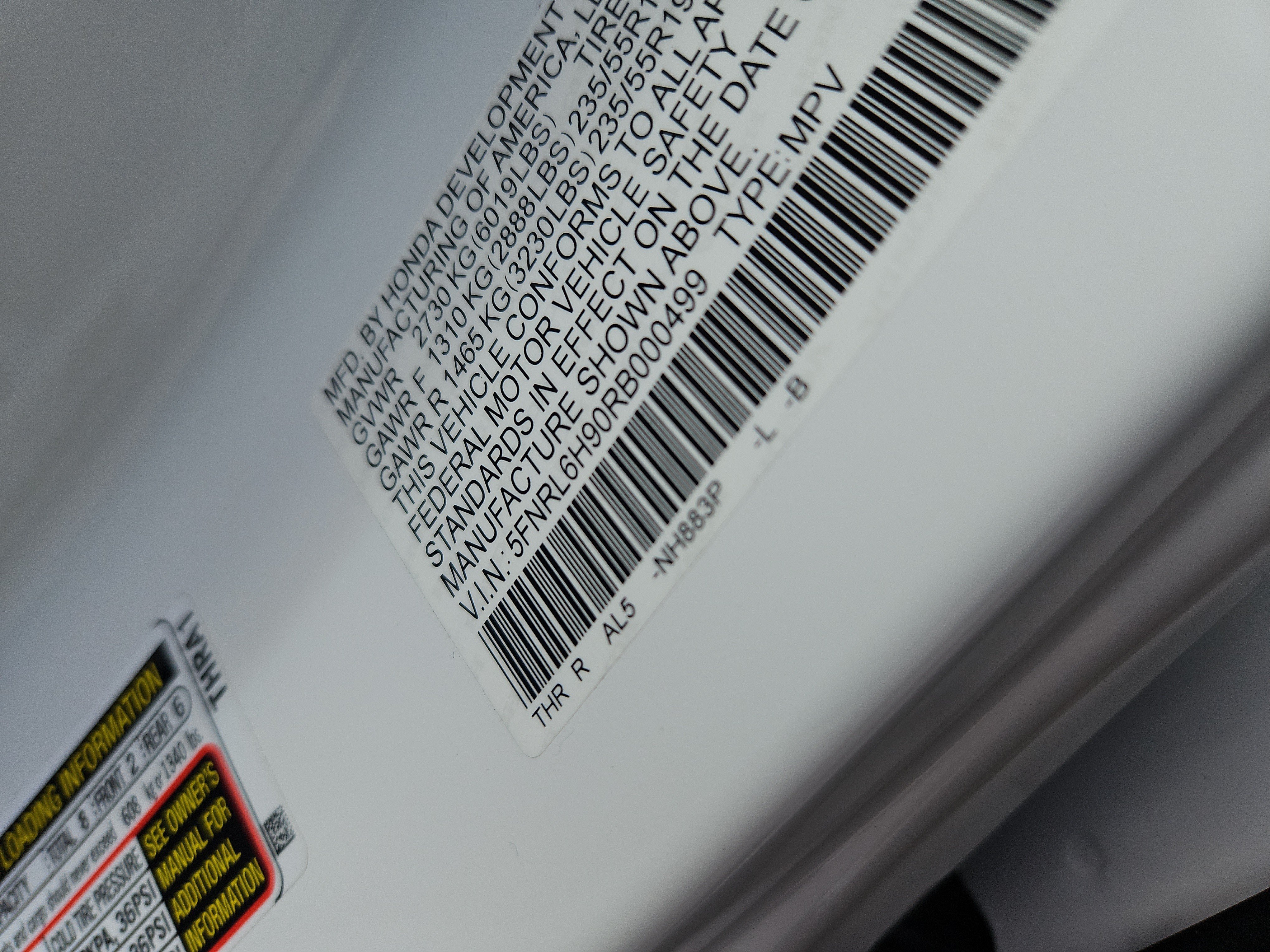 Certified 2024 Honda Odyssey Elite image 7