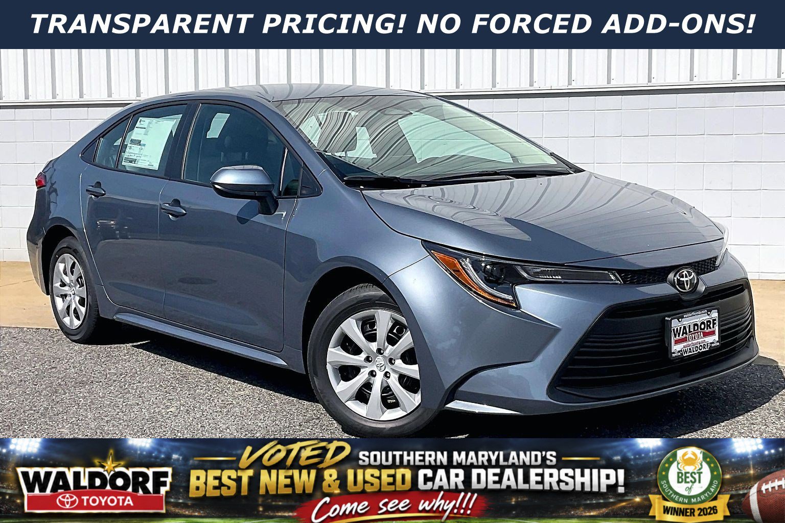 New 2027 Toyota Corolla LE FWD image 1