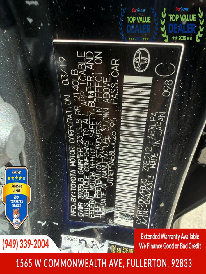 Used 2020 Toyota Corolla LE FWD image 28