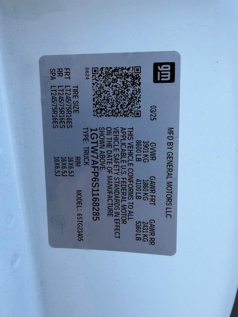 Used 2025 GMC Savana 2500 w/ Driver Convenience Package RWD image 9