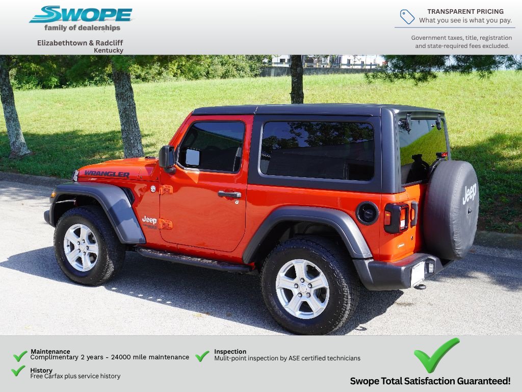 Used 2019 Jeep Wrangler Sport AWD/4WD image 4