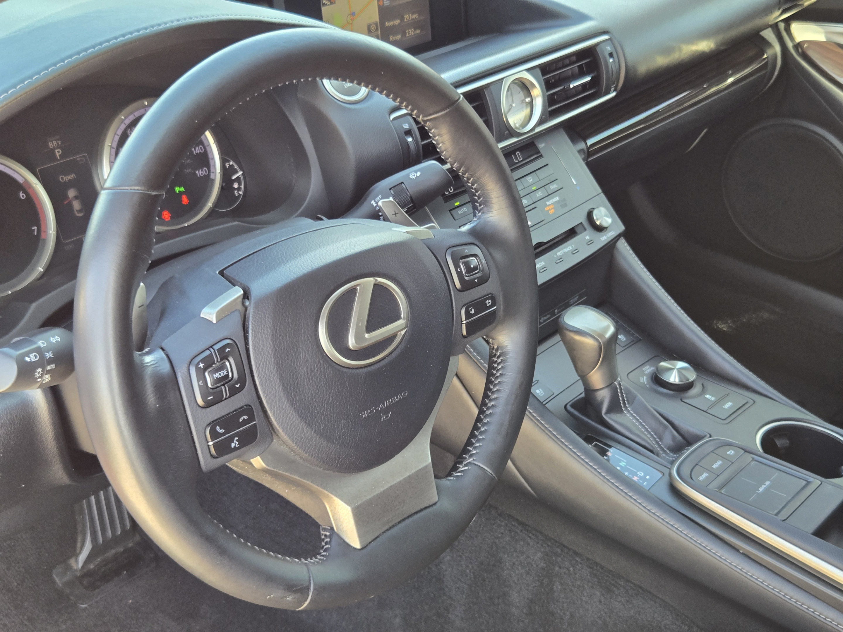 Used 2016 Lexus RC 200t w/ Navigation System Package RWD image 24