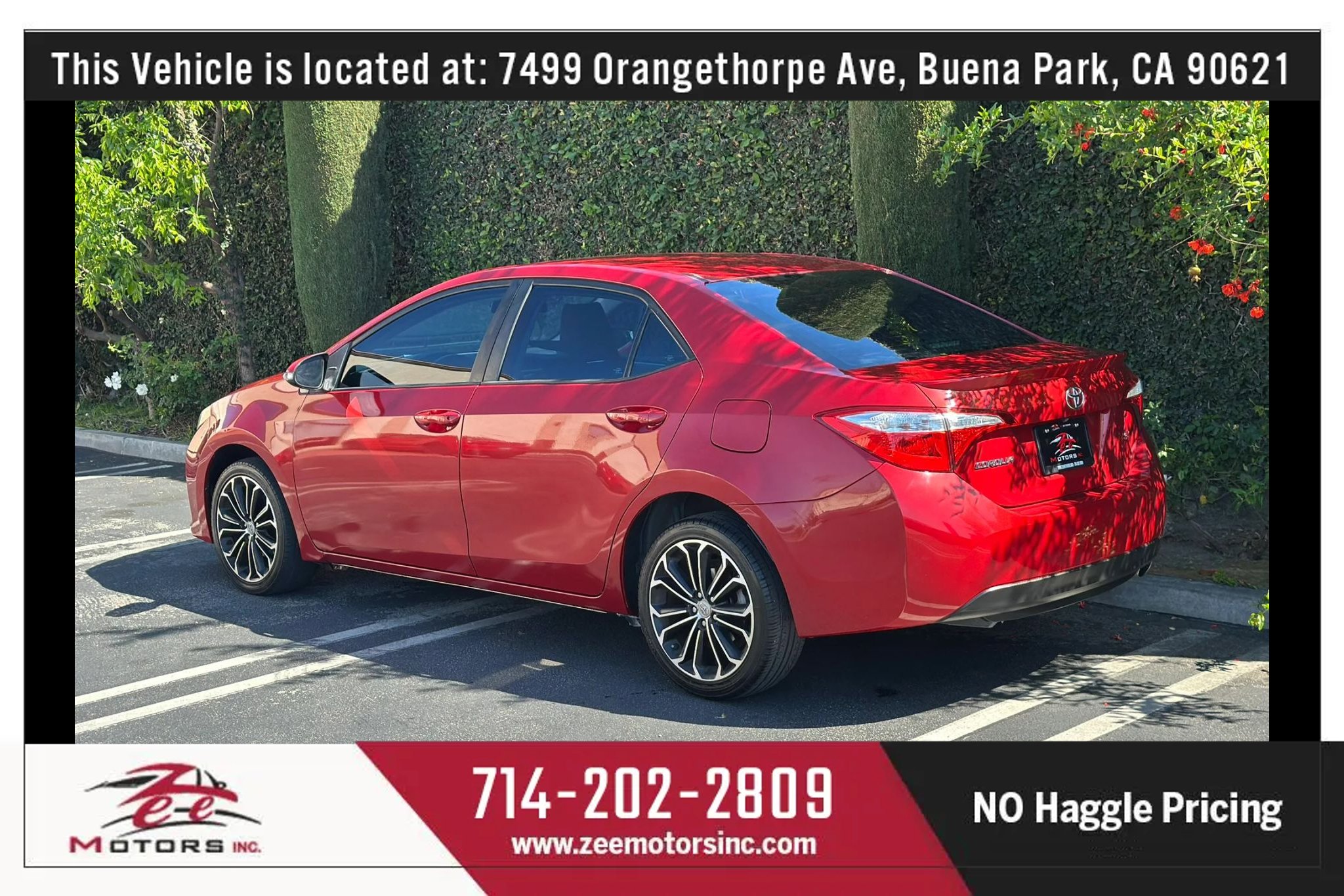 Used 2016 Toyota Corolla S FWD image 8