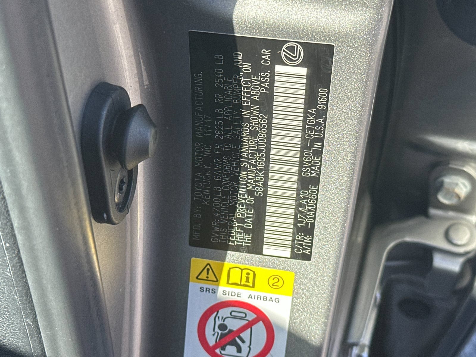 Used 2018 Lexus ES 350 FWD image 28