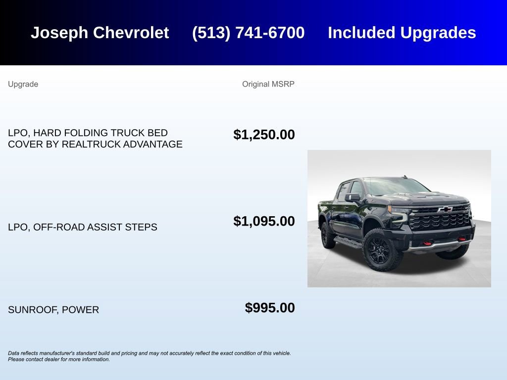 Used 2026 Chevrolet Silverado 1500 ZR2 AWD/4WD image 5