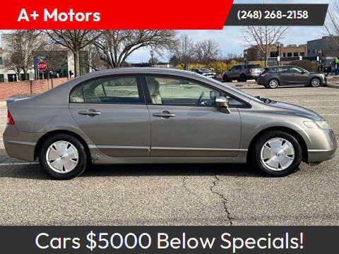 Used 2008 Honda Civic Hybrid Sedan image 1
