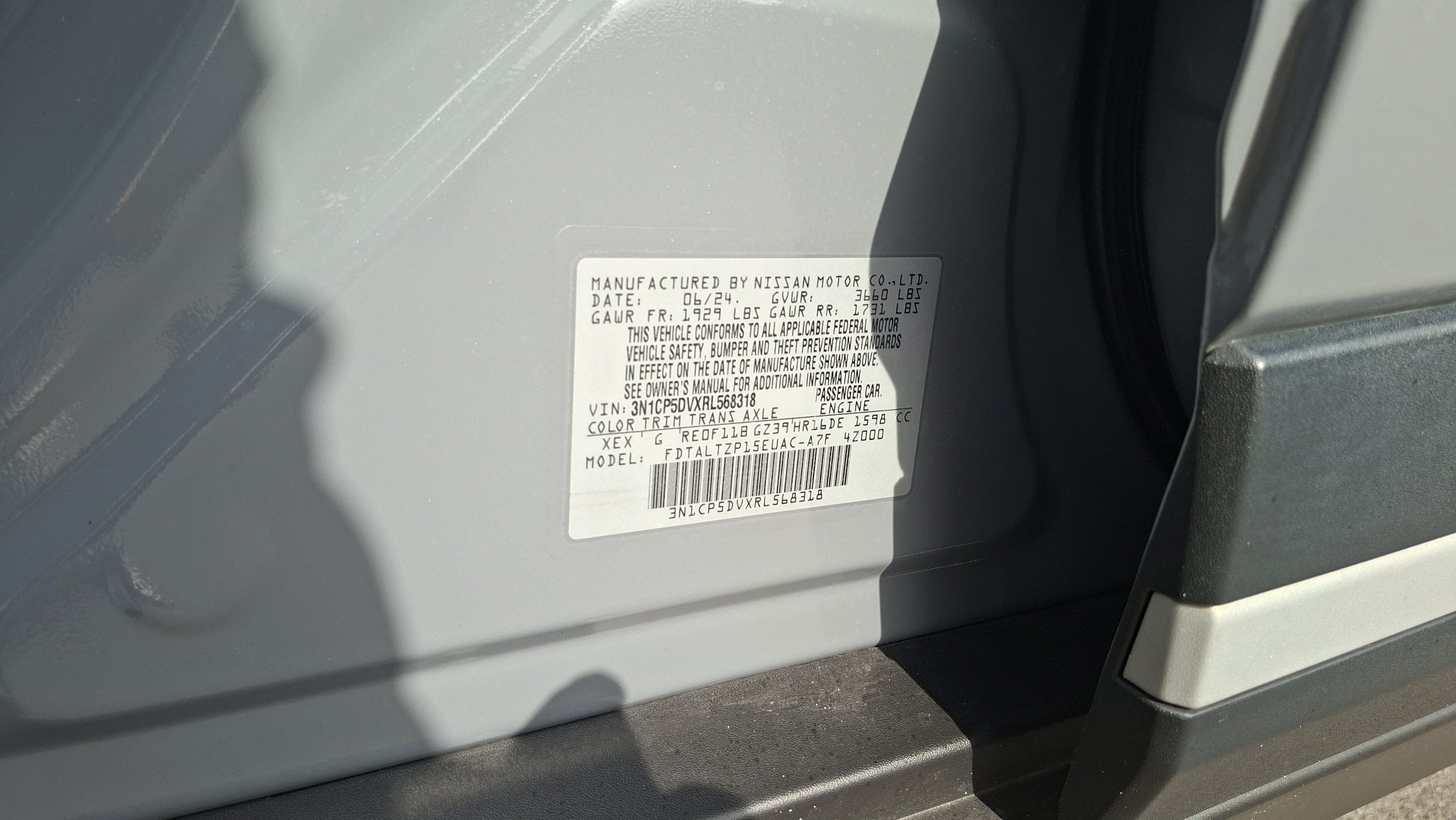 Certified 2024 Nissan Kicks SR FWD image 24