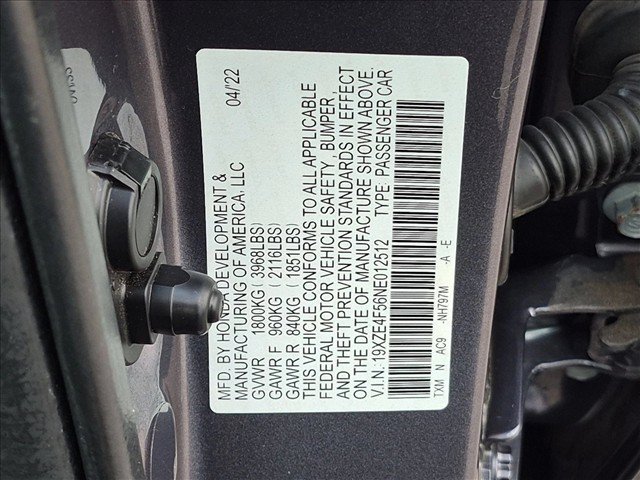 Used 2022 Honda Insight EX image 22