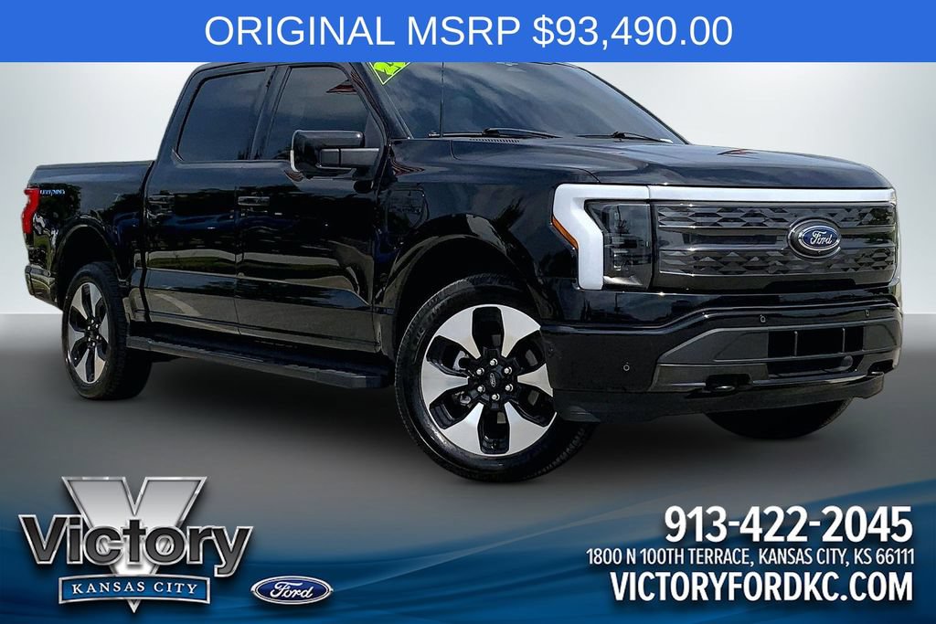 Used 2023 Ford F150 Lightning Platinum AWD/4WD image 1