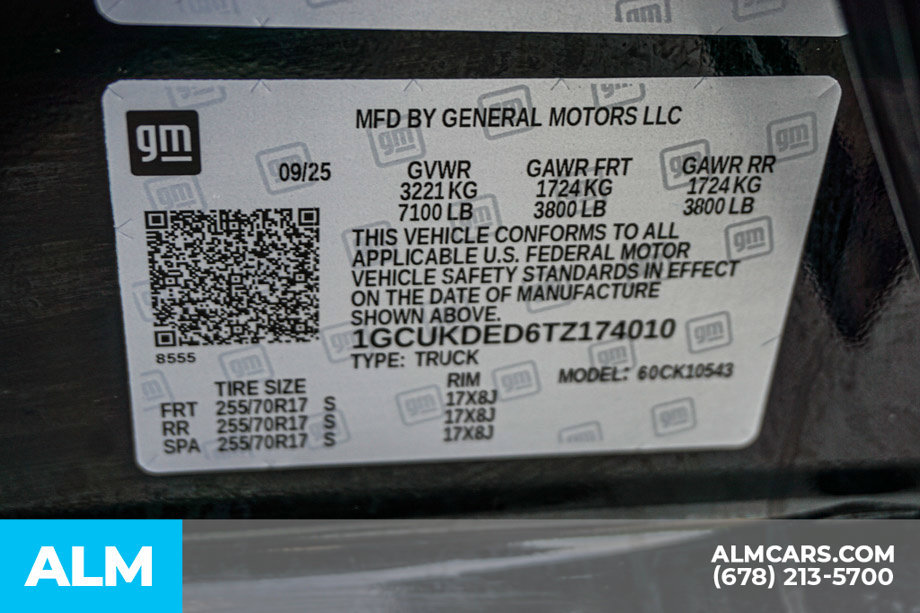 Used 2026 Chevrolet Silverado 1500 LT AWD/4WD image 55