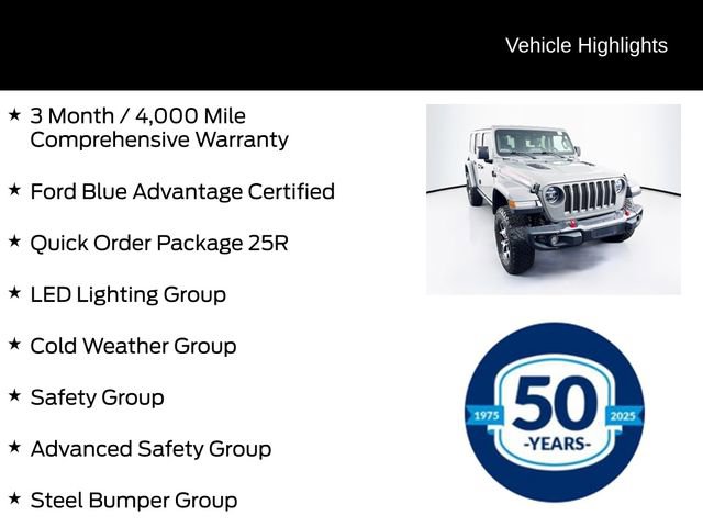 Used 2022 Jeep Wrangler Unlimited Rubicon w/ Steel Bumper Group image 6