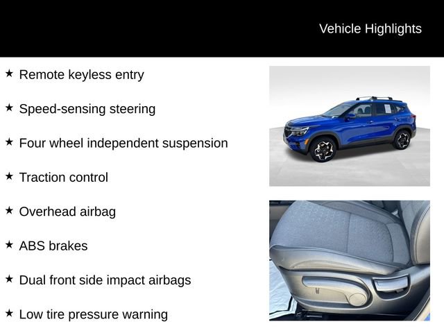 Certified 2025 Kia Seltos S image 16