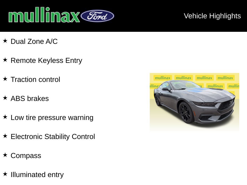New 2026 Ford Mustang Premium w/ Mustang Nite Pony Package RWD image 15