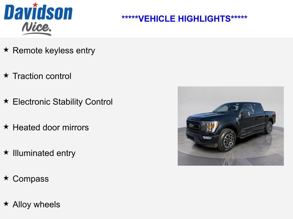 Used 2023 Ford F150 XLT w/ Equipment Group 302A High AWD/4WD image 4