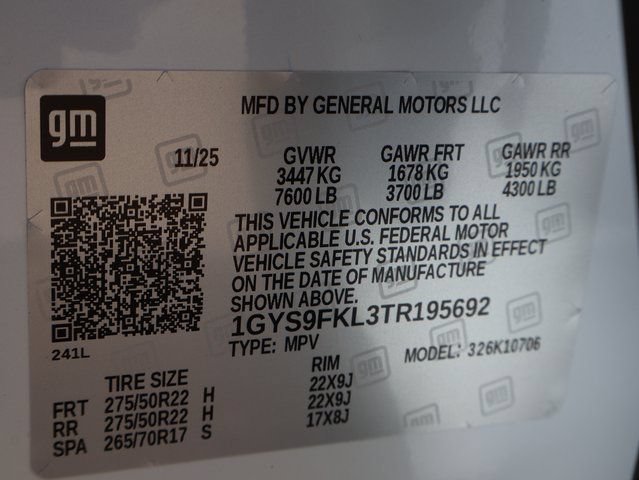 Certified 2026 Cadillac Escalade Sport w/ Touring Package AWD/4WD image 51