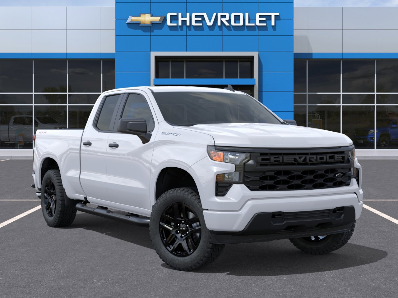 New 2025 Chevrolet Silverado 1500 Custom w/ Turbomax Blackout Package image 7