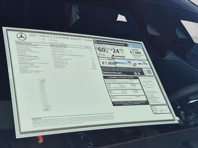 New 2027 Mercedes-Benz E 53 AMG e 4MATIC Sedan image 18