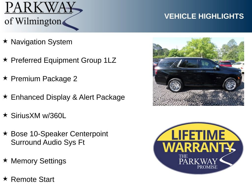 Used 2024 Chevrolet Tahoe Premier w/ Premium Package 2 AWD/4WD image 9