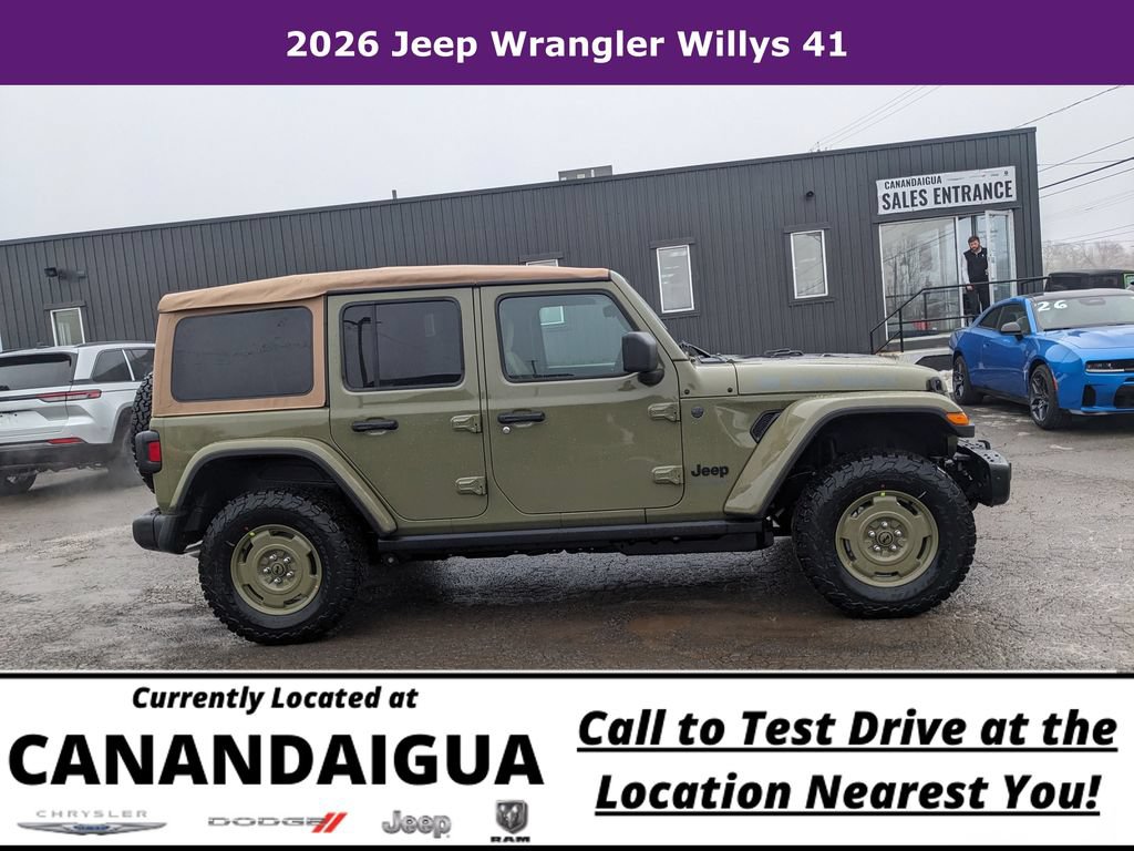 New 2026 Jeep Wrangler Unlimited Sport AWD/4WD image 2