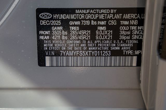 New 2026 Hyundai Ioniq 9 Calligraphy w/ Tow & Go Package image 31