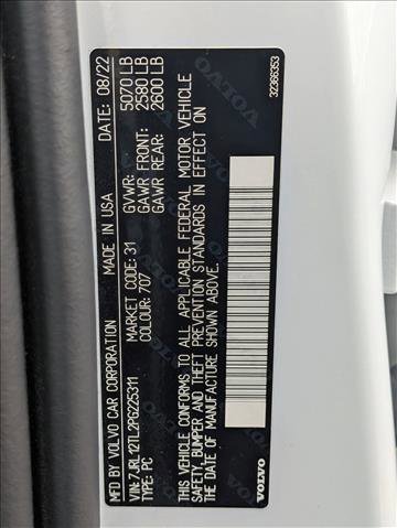 Used 2023 Volvo S60 B5 Plus w/ Protection Package Premier image 25