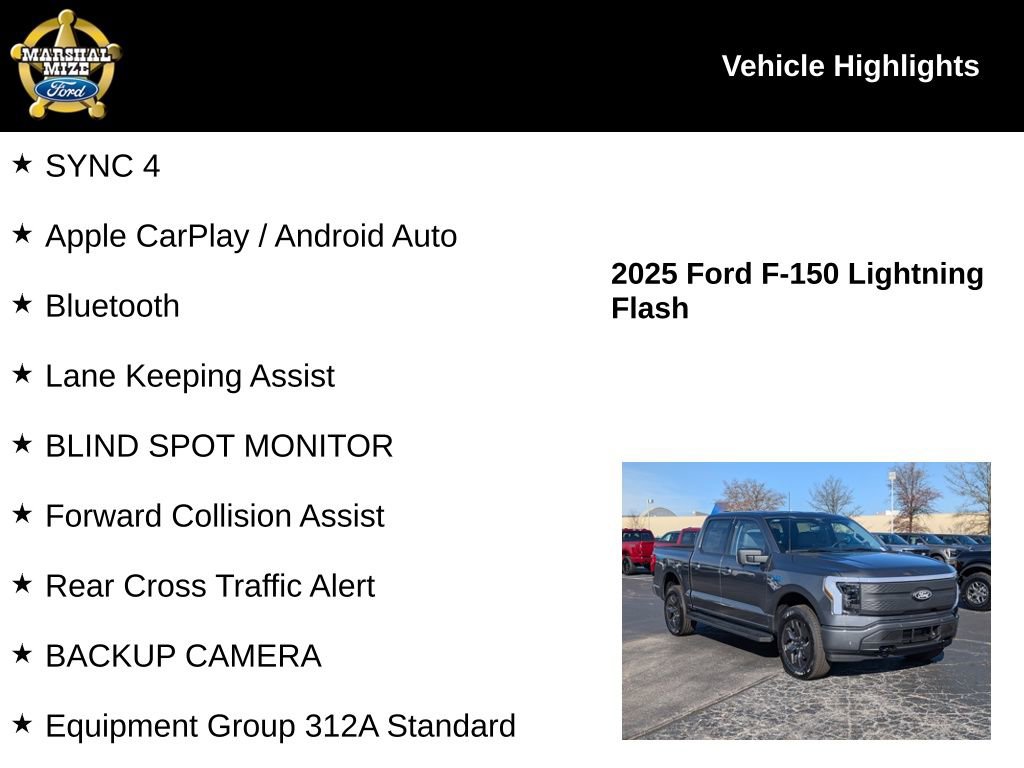 New 2025 Ford F150 Lightning Flash image 2