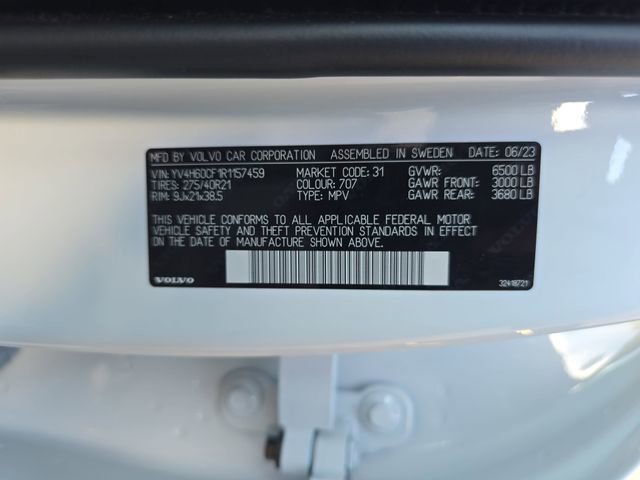 Used 2024 Volvo XC90 T8 Ultimate w/ Lounge Package image 38