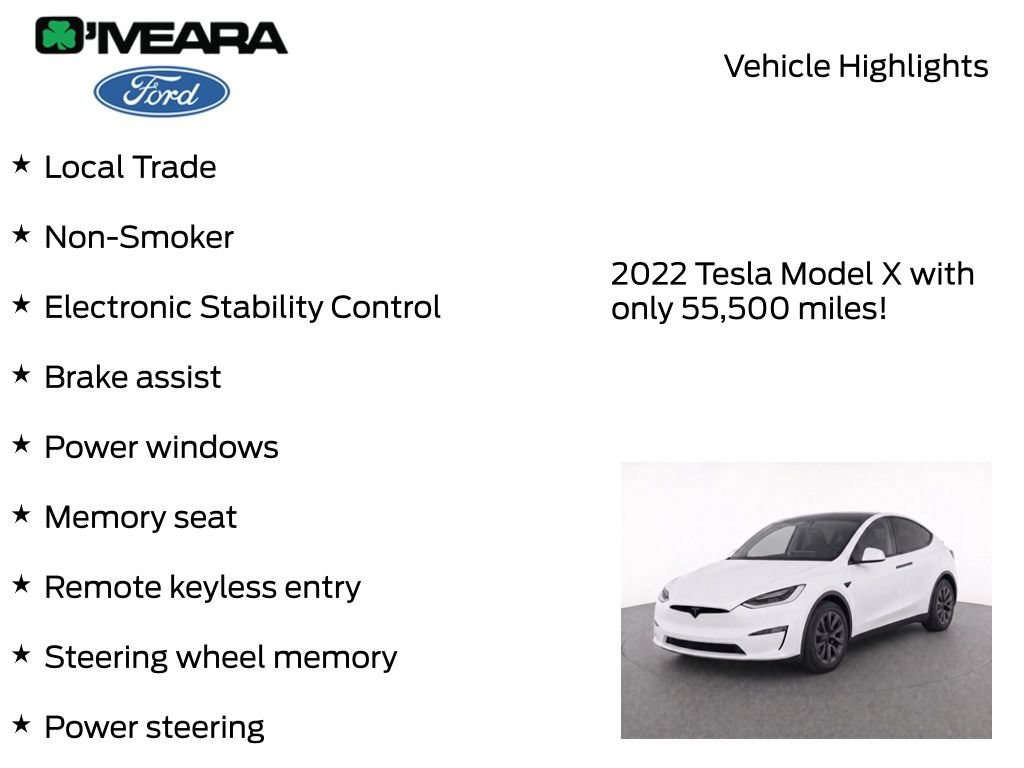 Used 2022 Tesla Model X AWD/4WD image 7