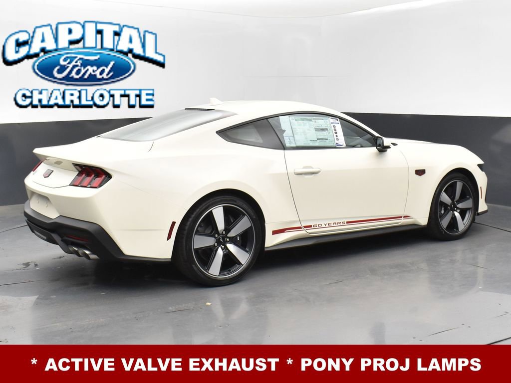 New 2025 Ford Mustang GT Premium w/ 60th Anniversary Package image 8
