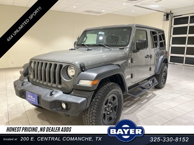 Used 2021 Jeep Wrangler Unlimited Sport