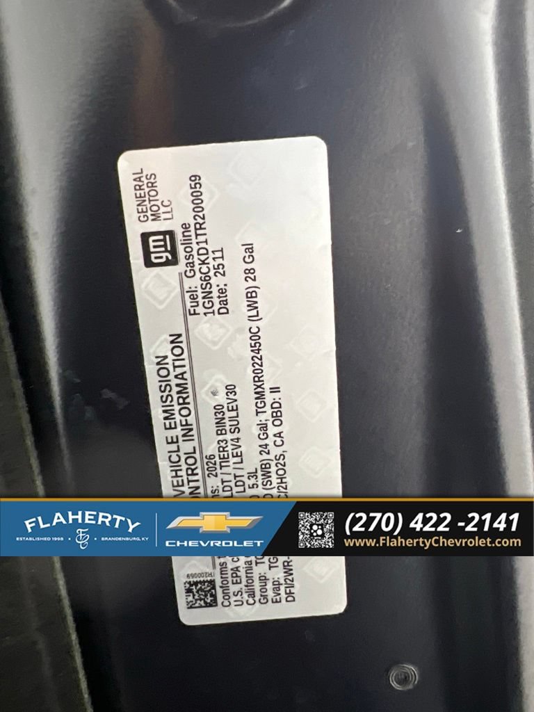 Used 2026 Chevrolet Suburban LT w/ Comfort Package AWD/4WD image 17