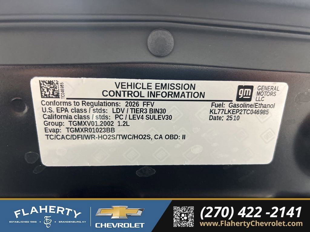 New 2026 Chevrolet Trax ACTIV image 17