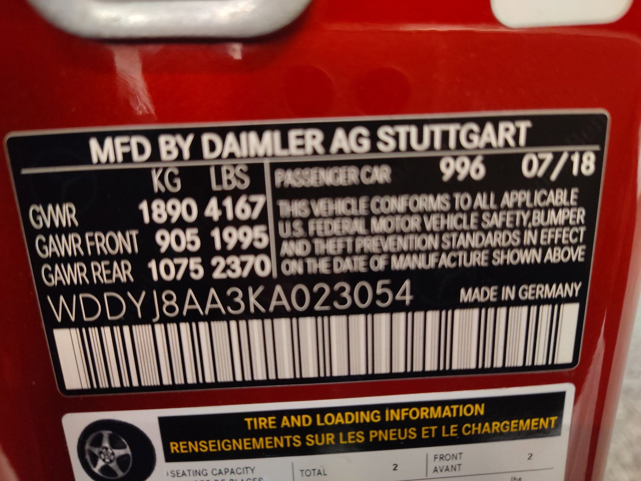 Certified 2019 Mercedes-Benz AMG GT C image 20