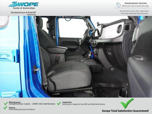 Certified 2025 Jeep Wrangler Unlimited Sport AWD/4WD image 10
