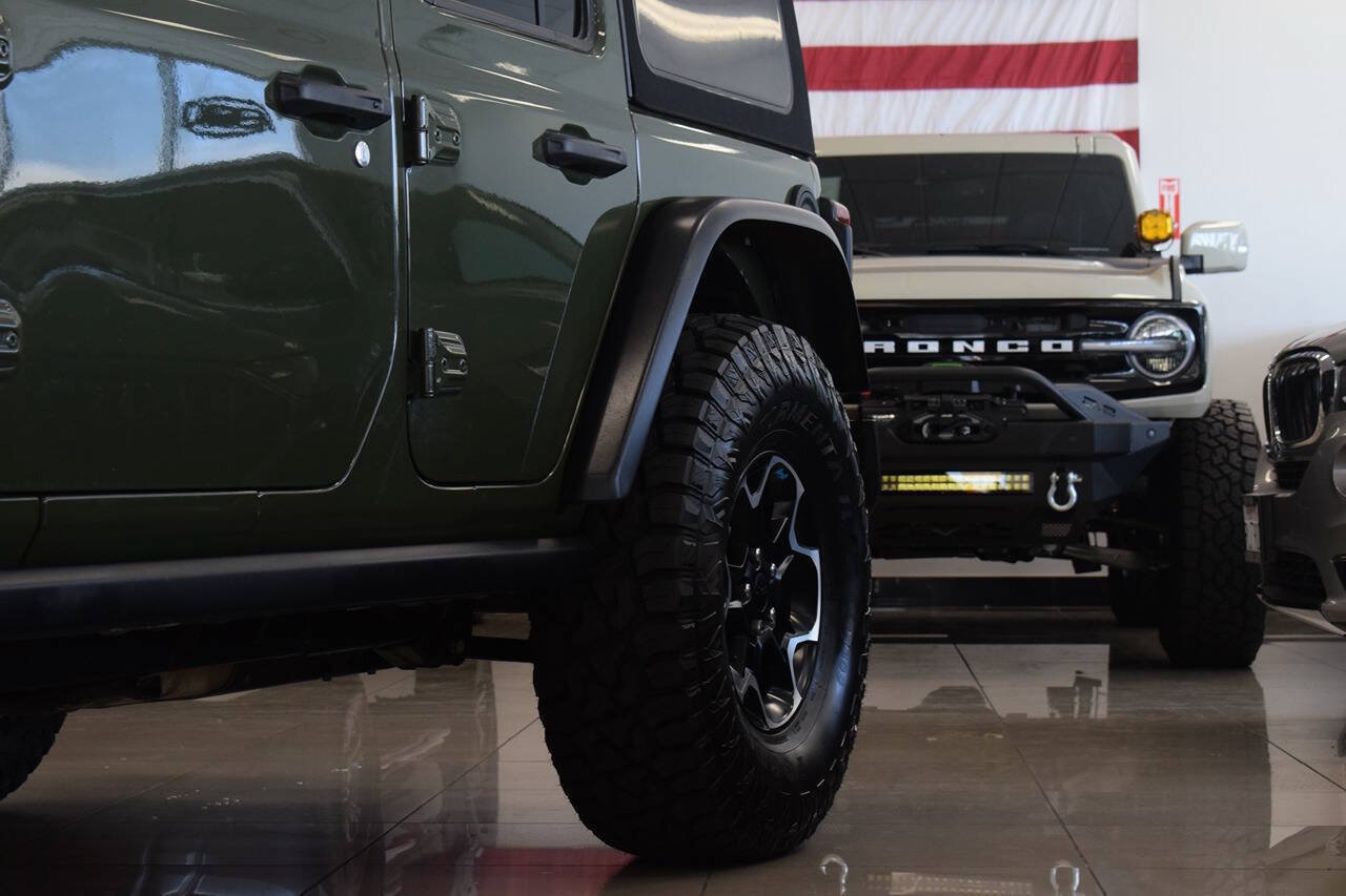 Used 2022 Jeep Wrangler Unlimited Rubicon 4xe w/ Cold Weather Group AWD/4WD image 12