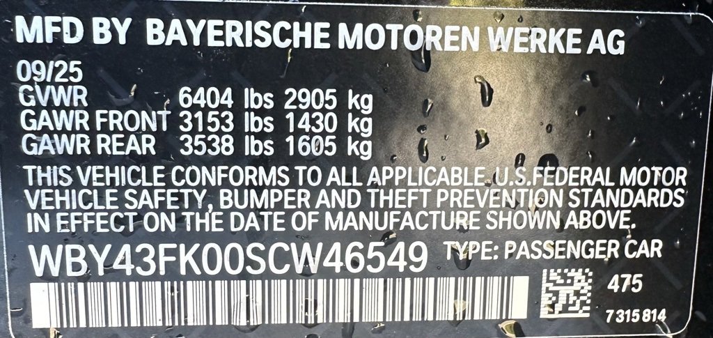 New 2025 BMW i5 M60 w/ Premium Package image 42