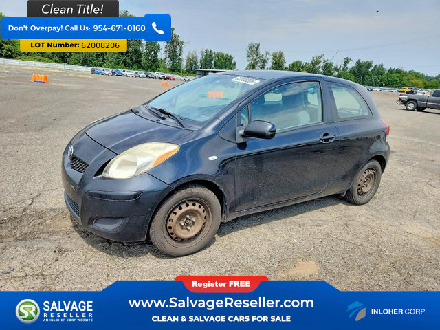 Used 2011 Toyota Yaris 2-Door Hatchback w/ PWR Pkg w/Steel Wheels FWD image 1