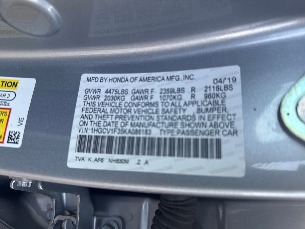 Used 2019 Honda Accord Sport image 30