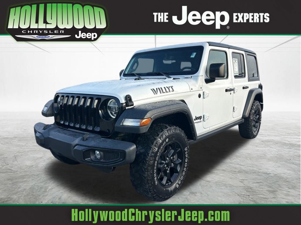 Used 2021 Jeep Wrangler Unlimited Sport AWD/4WD image 1