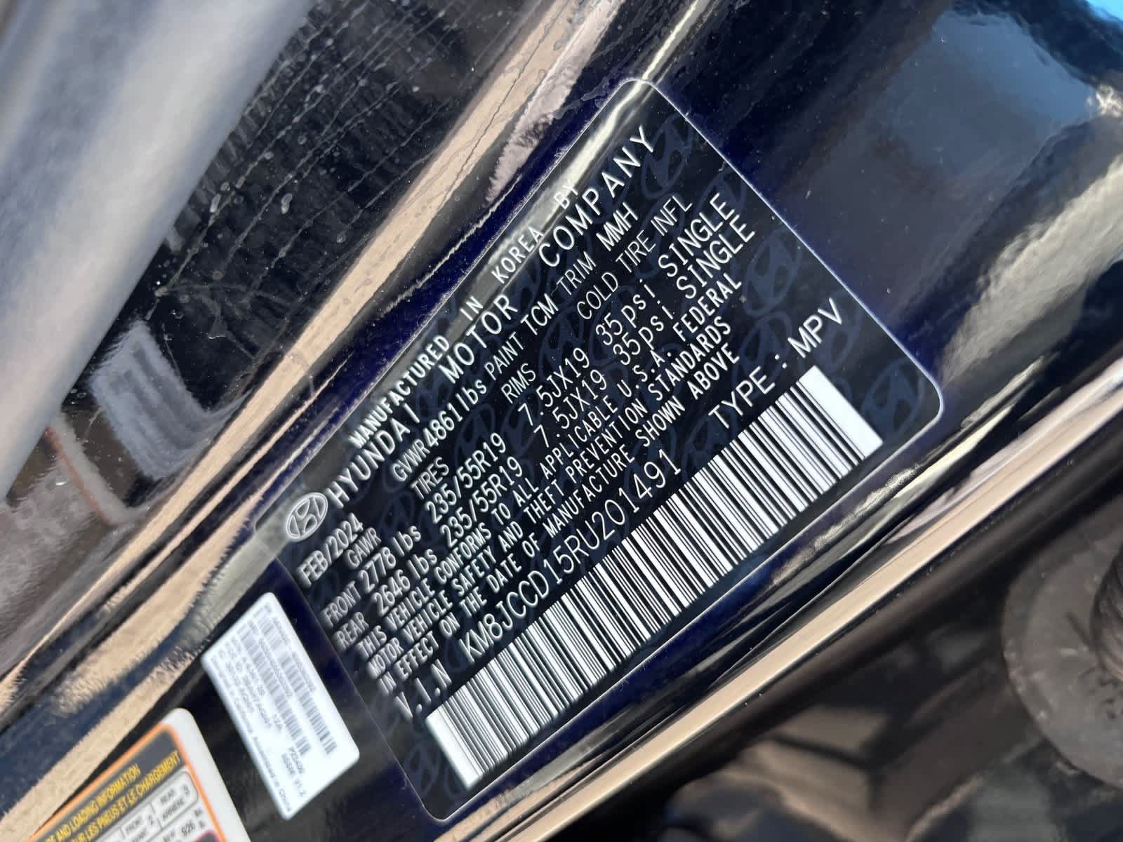 Used 2024 Hyundai Tucson SEL AWD/4WD image 21