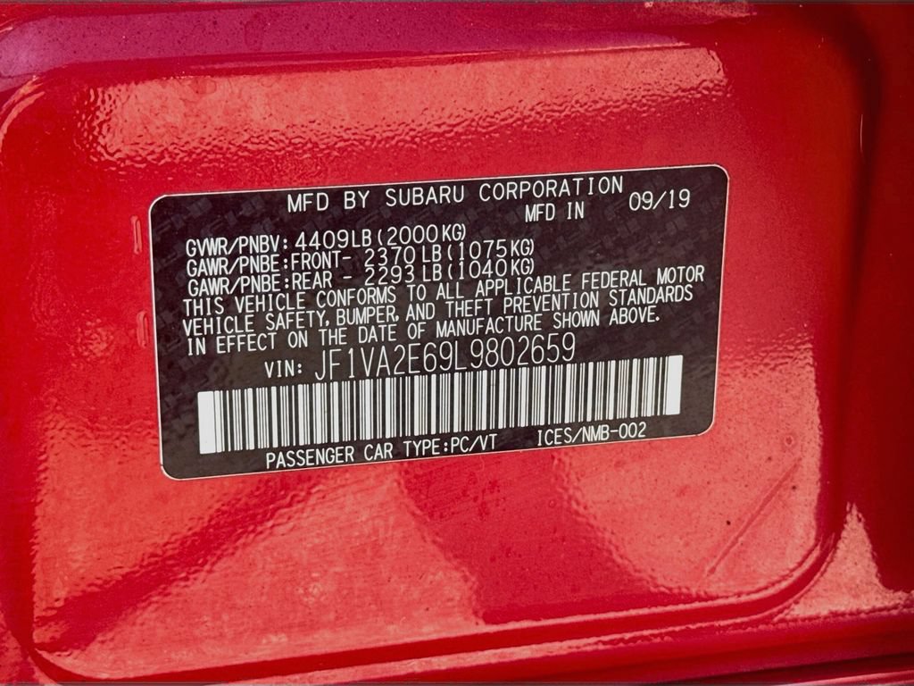 Used 2020 Subaru WRX STI AWD/4WD image 29