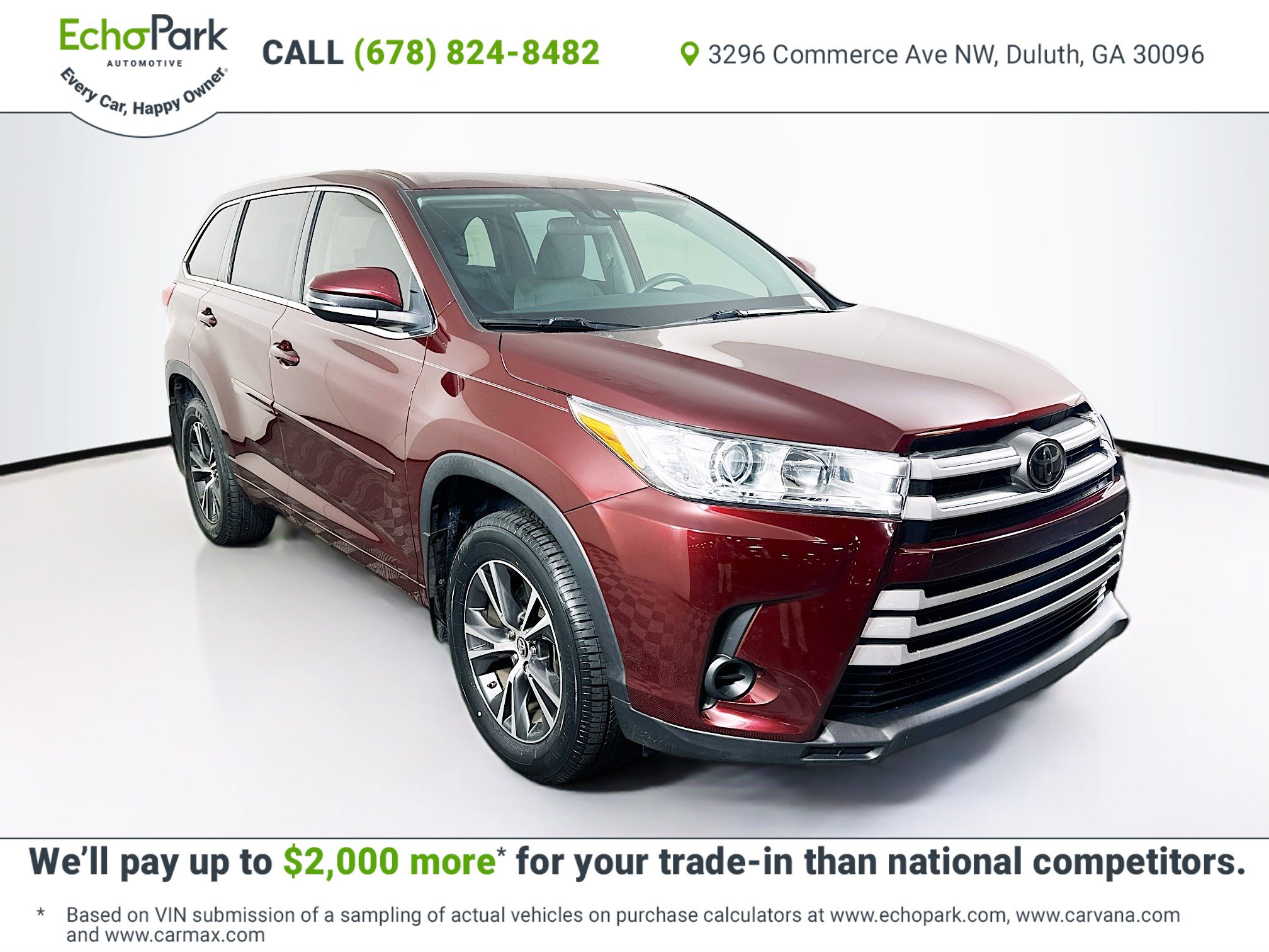 Used 2018 Toyota Highlander Plus