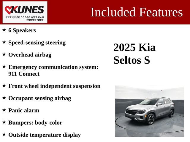 Used 2025 Kia Seltos S image 3