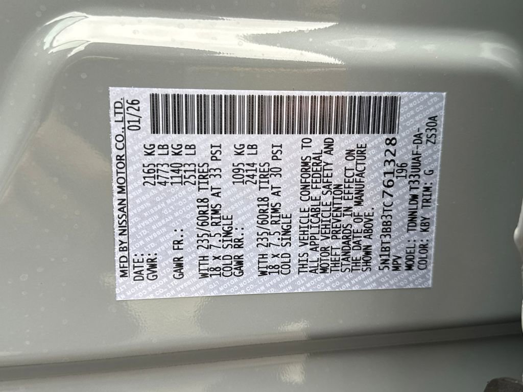 New 2026 Nissan Rogue SV w/ Cold Weather Package image 29