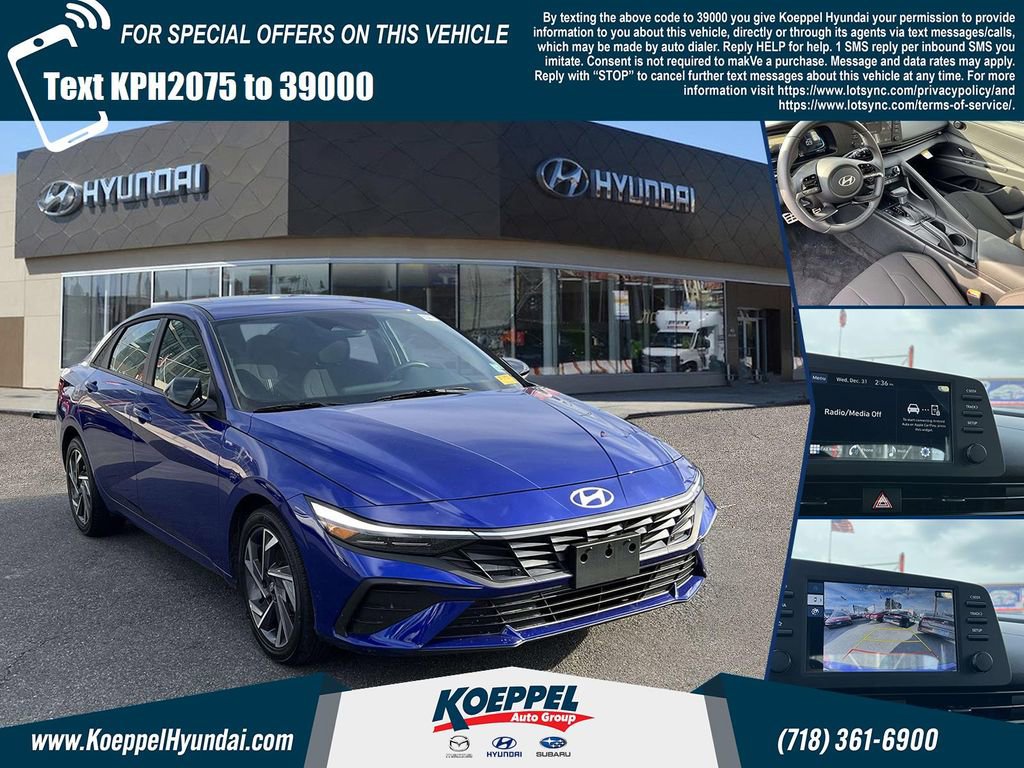 Certified 2025 Hyundai Elantra Sport