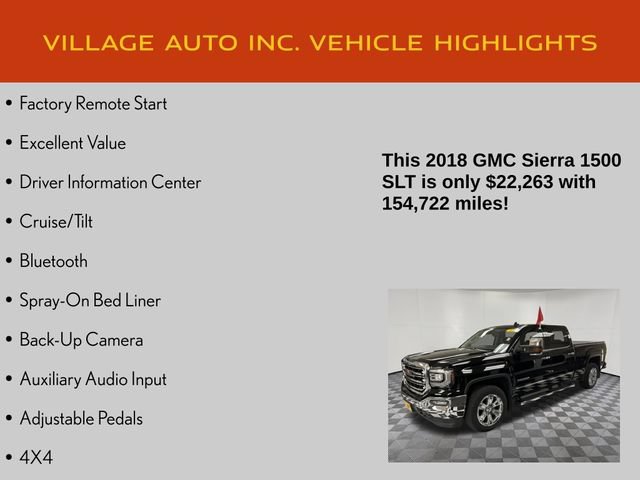 Used 2018 GMC Sierra 1500 SLT AWD/4WD image 21